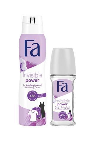 Fa Invisible Power Roll-On 50 Ml + Deosprey 150 Ml