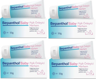 Bepanthol Baby Pişik Önleyici Merhem 50 gr 4 Adet