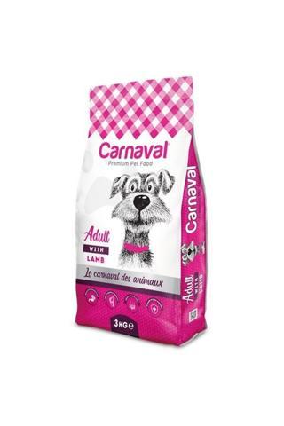 Carnaval Premium Dog Adult Lamb&Rice Adult Kuzu Etli Yetişkin Köpek Maması 3 Kg