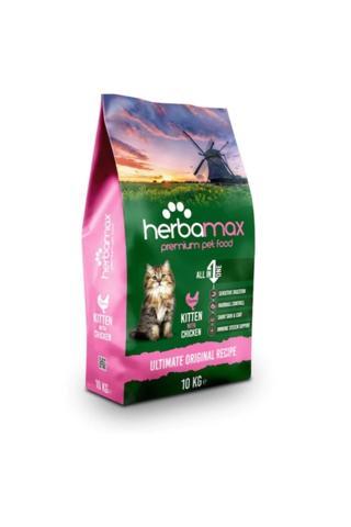 Herbamax Collar Herbamax Premium Tavuklu Yavru Kedi Maması 10 Kg