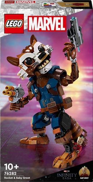 LEGO Marvel 76282 Rocket & Baby Groot +10 Yaş (566 Parça) 