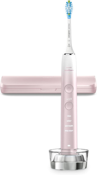 Philips Sonicare Diamondclean 9000 Şarjlı Diş Fırçası, 4 Temizlik Modu, Basınç Sensörü, Seyahat Kabı