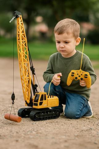 12 Kanal Sarjli Isikli Uzaktan Kumandali Vinc 680 Derece Donus 678 Oyuncak 