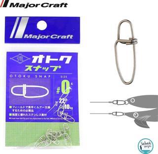 Major Craft Otoku Snap Klips #0 10kg (10Ad)