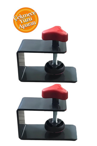 Hobidabi Hands Çekmece Montaj Takma Aparatı, Çekmece Yüzü Bağlama Aparatı 2 Adet