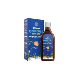 Omega 3 Doğal Mandalina Aromalı Balık Yağı İçeren Sıvı Takviye Edici Gıda 150 ml