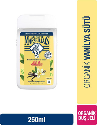 Le Petit Marseillais Vanilya Sütü Duş Jeli 250 Ml