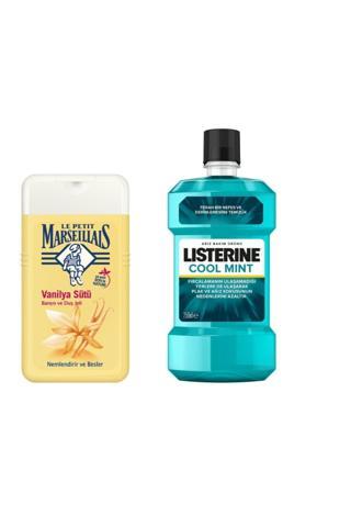 Listerine Le Petit Marseillais Vanilya 250 ml ve Ağız Çalkalama Suyu 250 ml