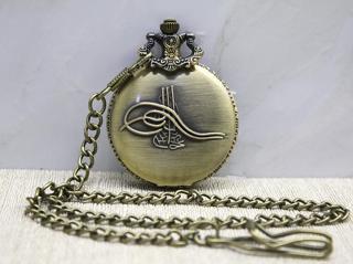 Osmanlı Tuğralı Köstekli Saat