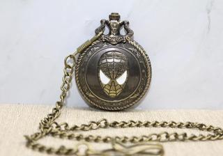 Spiderman Tasarımlı Köstekli Saat Model 2