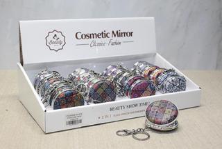 Taşlı El Aynası Anahtarlık Model 10