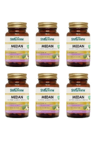 Aksu Vital Shiffa Home 6 Adet Medan Kapsül 60 Kapsül X 620mg