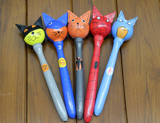 Ahşap 5'li Marakas Seti (Model 2)