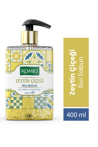 Komili Premium Zeytin Çiçeği Sıvı Sabun - Zeytin Çiçeği Kokulu - 400 ML