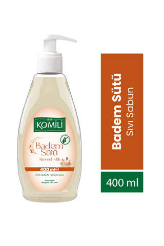 Komili Badem Sütü Sıvı Sabun - Badem Kokulu - 400 ML