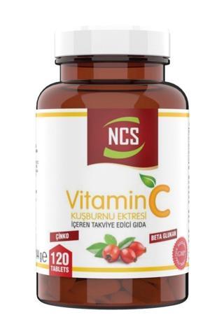 Ncs C Vitamini 1000 Mg 120 Tablet Kuşburnu Beta Glukan Vitamin C