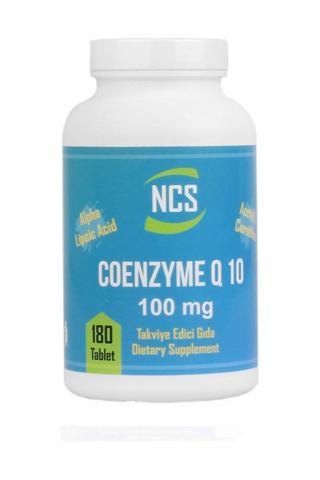 Ncs Coenzyme 100 Mg 180 Tablet Koenzim Q-10 Alfa Lipoik Asit