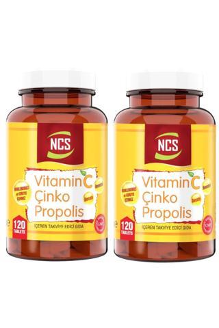 Ncs Vitamin C Çinko Propolis 120 Tablet X 2 Adet
