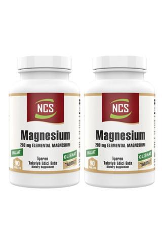 Ncs Magnesium 200 Mg Malat Taurat Glisinat 90 Tablet 2 Kutu