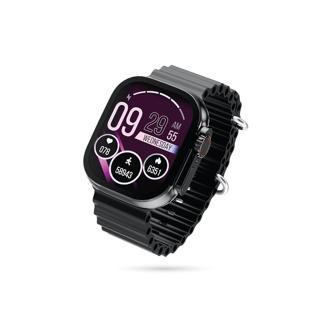 Polosmart PBS139 2.01 İnç Dokunmatik Ekran Akıllı Saat Dahili Hoparlör ve Mikrofon Siyah