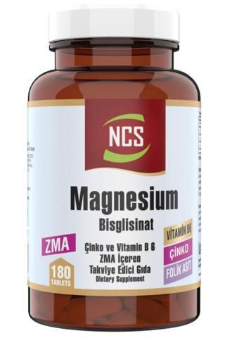 Ncs Zma 180 Tablet Magnesium Çinko Vitamin B6 Folic Acid Magnezyum