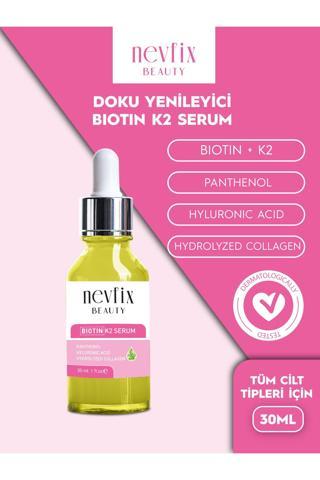 Nevfix Beauty Biotin K2 Saç Ve Cilt Serumu 30 Ml Türkiyede Ilk Ve Tek