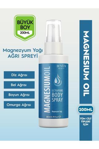 Nevfix Beauty Magnezyum Yağı 200 Ml Magnesium Oil