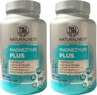 Magnezyum Plus 90 Tablet (2 Adet)