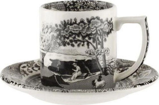 Spode Black Italian Espresso Fincanı