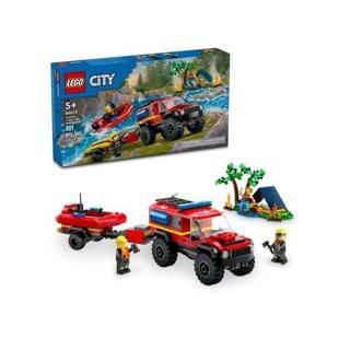 Lego City 4x4 Kurtarma Botlu İtfaiye Aracı 60412