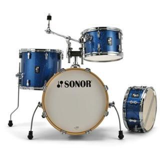 Sonor AQX Jazz 4-Parça Akustik Davul Seti (Blue Ocean Sparkle)