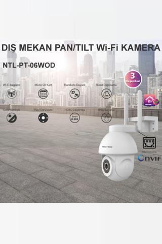 Neutron Ntl-pt-06wod-3mp Dış Mekan Pan/tilt Wi-fi Kamera