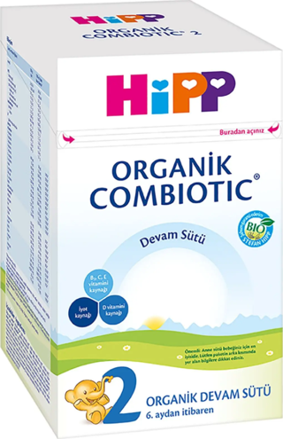 Hipp 2 Organik Combiotic Bebek Sütü 800 gr
