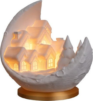 Lunaira Işıklı Mini Köy Dekoru - Dekoratif Aydınlatma