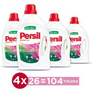 Persil Sıvı Çamaşır Deterjanı 4 x 26 (104 Yıkama ) Gülün Büyüsü