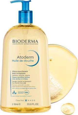 Bioderma Atoderm Atopiye Eğilimli Ciltler için Duş Yağı 1000 ml