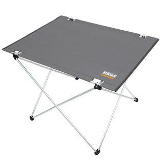 Haegs Ultralight Katlanır Kamp Masası Taşınabilir Kompakt Roll Up Outdoor Kamp Masası Large Gri