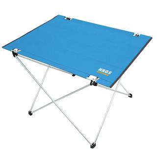 Haegs Ultralight Katlanır Kamp Masası Taşınabilir Kompakt Roll Up Outdoor Kamp Masası Large Mavi