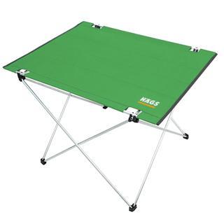 Haegs Ultralight Katlanır Kamp Masası Taşınabilir Kompakt Roll Up Outdoor Kamp Masası Large Yeşil
