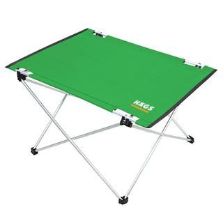 Haegs Ultralight Katlanır Kamp Masası Taşınabilir Kompakt Roll Up Outdoor Kamp Masası Medium Yeşil