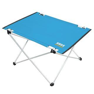 Haegs Ultralight Katlanır Kamp Masası Taşınabilir Kompakt Roll Up Outdoor Kamp Masası Medium Mavi