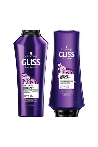Gliss  Intense Therapy Yeniden Yapılandırıcı Bakım Seti (Şampuan 360 ML + Saç Kremi 360 ML)