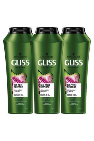 Gliss Bio-Tech Güçlendirici Şampuan 500 ml  x 3 Adet