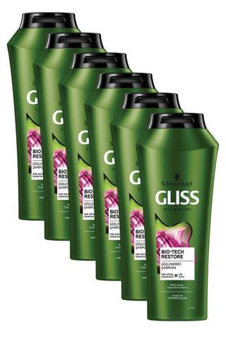 Gliss Bio-Tech Güçlendirici Şampuan 500 ml x 6 Adet
