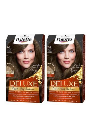 Palette Deluxe Yoğun Renkler 7-3 Küllü Yoğun Kumral X 2 Adet Saç Boyası