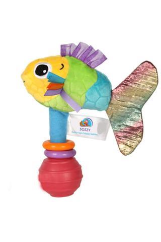 Sozzy Toys El Çıngırağı Renkli Balık Çıngıraklı Oyuncak Szy180