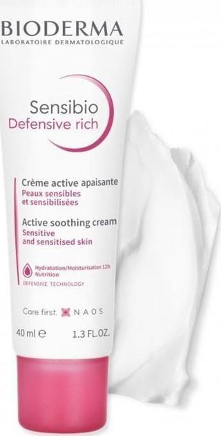 Bioderma Sensibio Defensive Rich Cream 40 ml