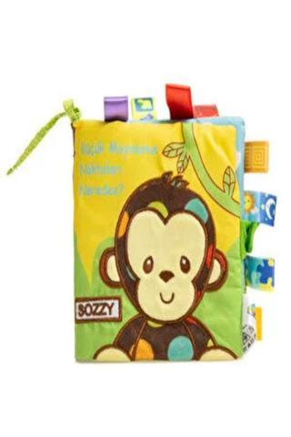 Sozzy Toys Nakışlı Hikaye Kitabı- Maymun