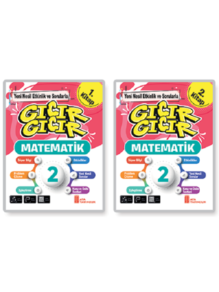 2. Sınıf Gıcır Gıcır Matematik 1 ve 2. Kitap (2'li kitap) - Ata Yayıncılık