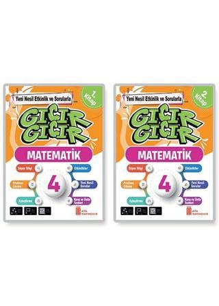 4. Sınıf Gıcır Gıcır Matematik 1 ve 2. Kitap (2'li kitap) - Ata Yayıncılık